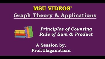 GTA   Session 1 - Principles of Counting - Rule of Sum & Rule of Product