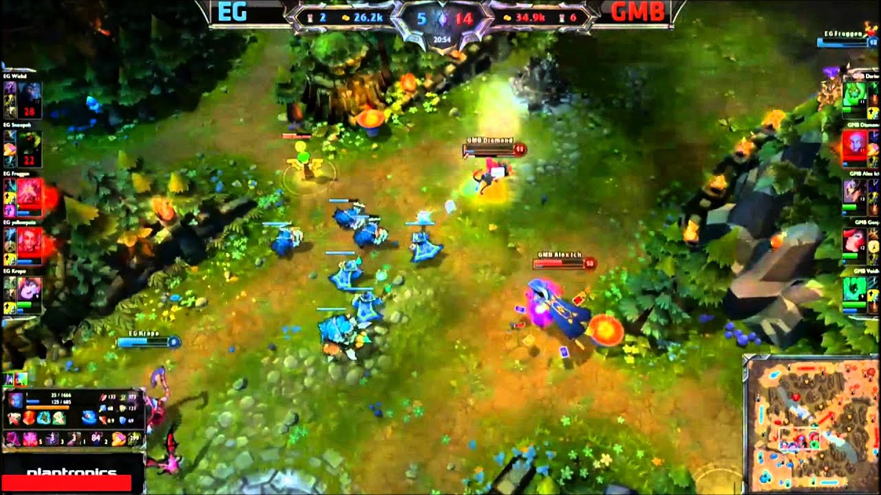 Gambit Voidle hooking up with EG Froggen LCS summer split 2013 W9D2