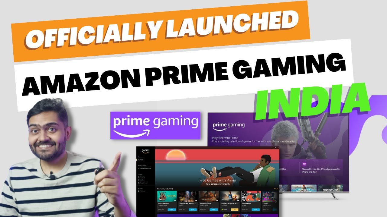 Prime Gaming Officially Now Launched in India 2022