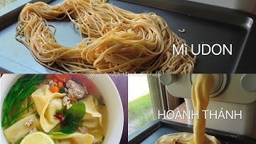 CÁCH LÀM MÌ UDON, HOÀNH THÁNH MÁY PHILIP PASTA MAKER HR2378/06
