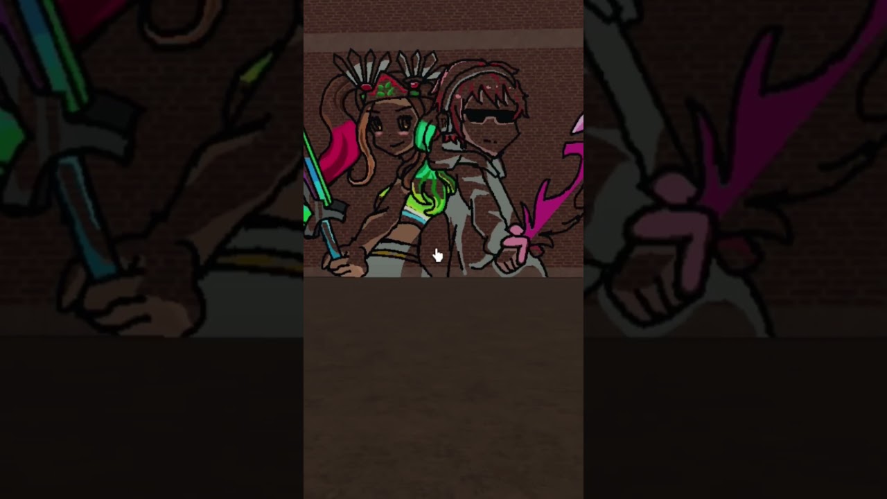 Drawing @IBellaYT And @PinkLeaf The Ultimate Duo In Roblox 