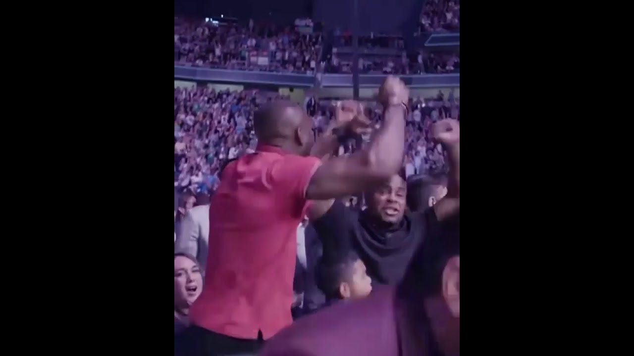 This is how happy DC and Usman were when Khabib Nurmagomedov won at UFC 229