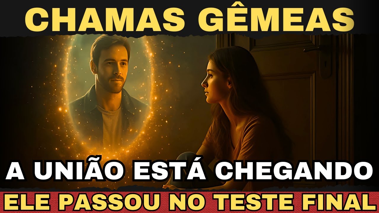 ✨ Chamas Gêmeas, o Masculino Passou no Teste Final! A União Está Chegando! ✨