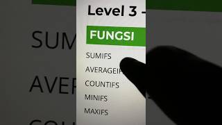Fungsi sumifs #excel #excelindonesia #exceltips #exceltricks #belajarexcel