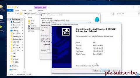 How to Install canon printer Ir 2520  ir2530   ir2530i,   YouTube