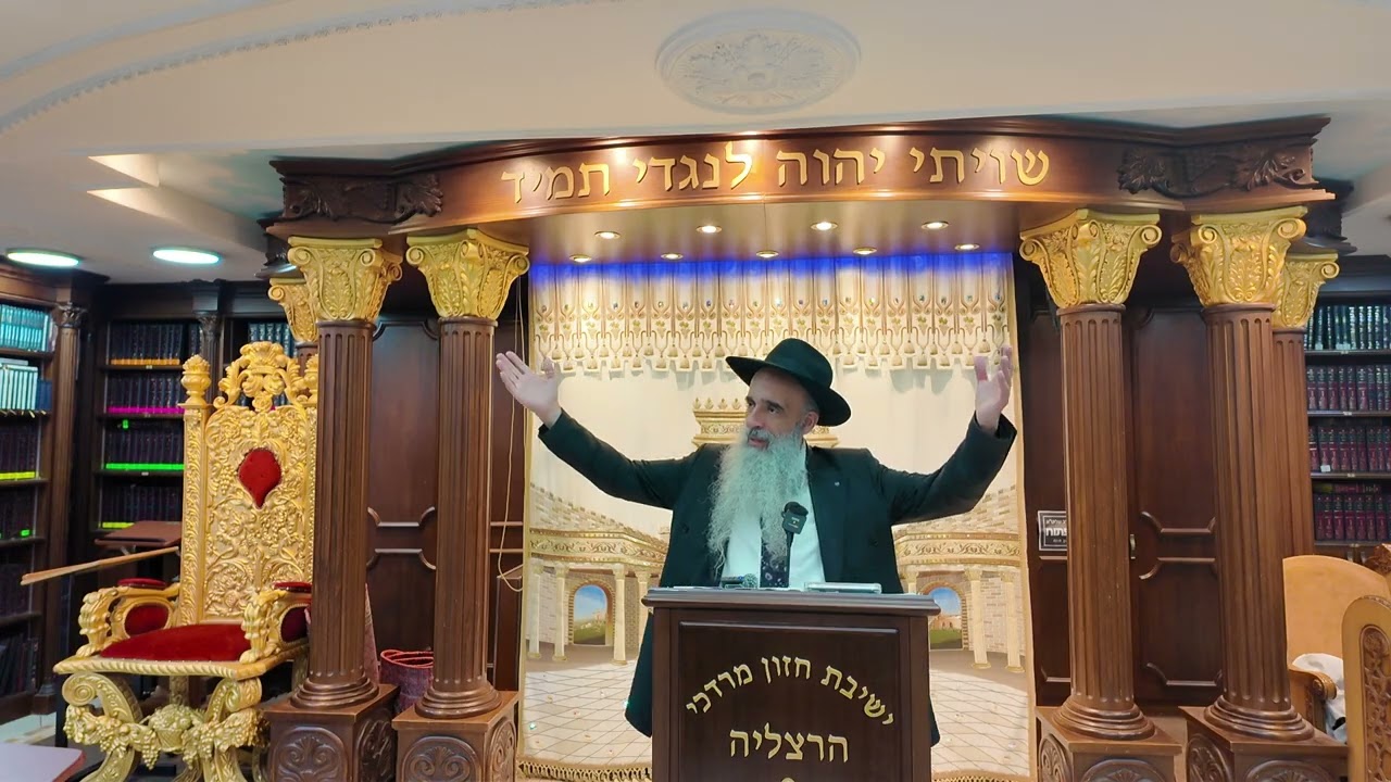 הרב מאיר דוד שמואלי שליט"א - יום ב' - פרשת נצבים וילך תשפ"ו