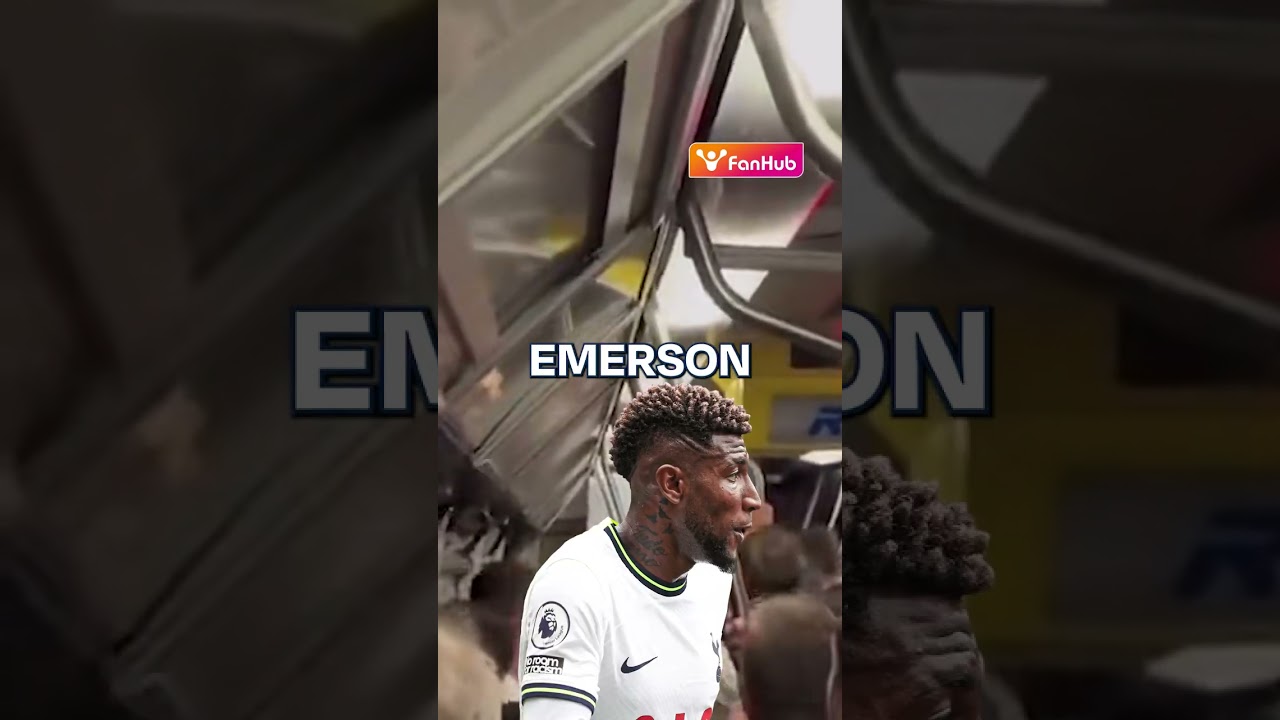 😂 This Emerson Royal chant! 