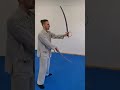 How can spin 2 sabers in 10 seconds! #actually #sword #tutorial #spinning #shorts