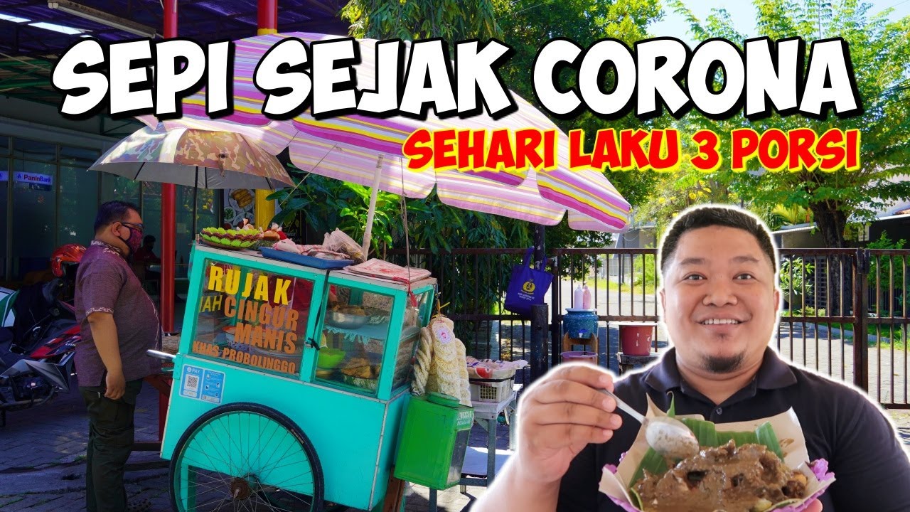 RUJAK CINGUR BU HAR  LAGI SEPI SEHARI CUMA LAKU 3 PORSI 😭