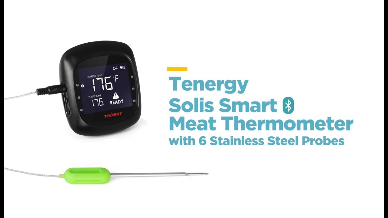 Tenergy Solis Smart Meat Thermometer YouTube