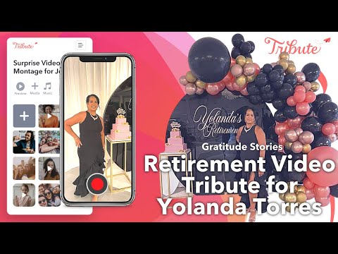 Retirement Video Gift: Tribute for Yolanda Torres - video from Tribute