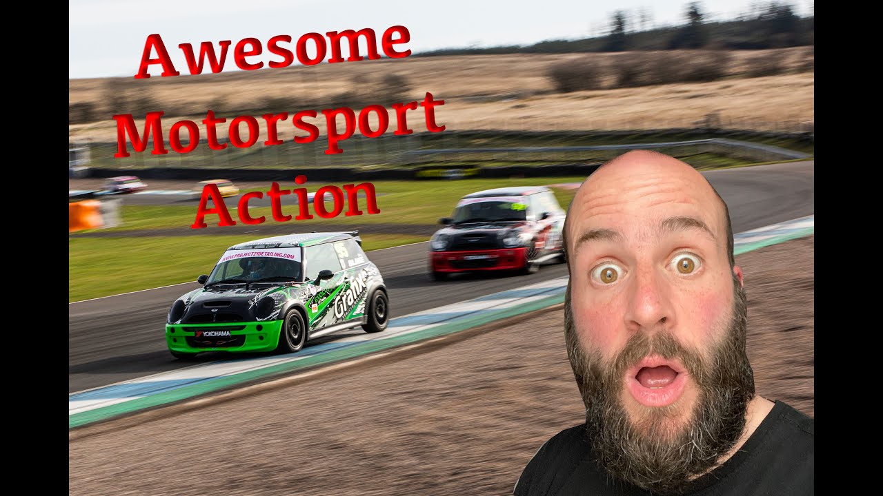 Amazing Action Best Of Scottish Motorsport | Knockhill SMRC R1 2023 |