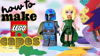 How to make Lego skirts that DON’T FRAY | DIY craft how to