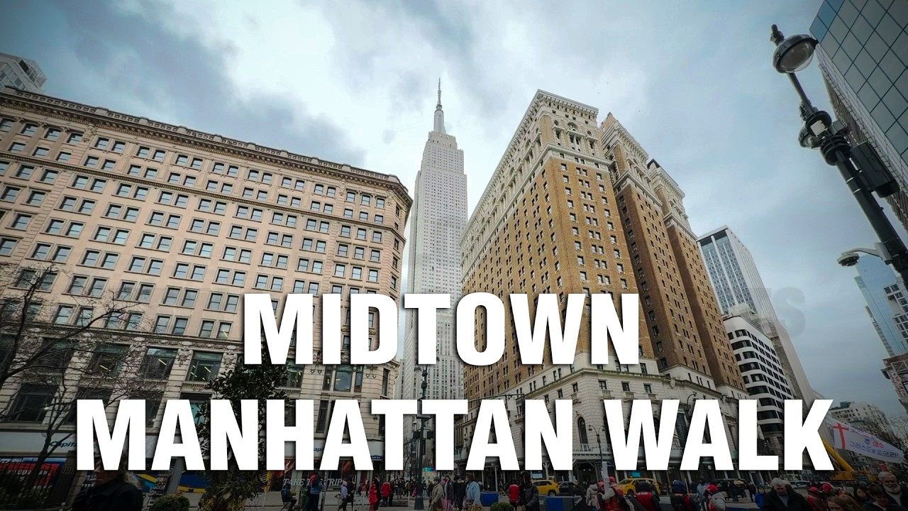 NYC Walking Vlog | From Crosswalks to Cozy Corners