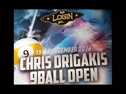 LOGIN - CHRIS DRIGAKIS 9BALL OPEN - 1st DAY