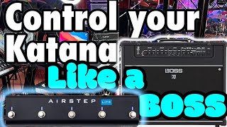 TTK LIVE - KATANA TIME!  Ultimate Control - Studio or Stage. LIVE Demo & Review - AIRSTEP KAT!