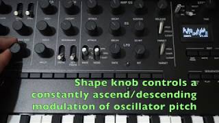 Shepard Tone oscillator for Minilogue XD/Prologue