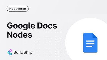 Google Docs Workflows with No Code | BuildShip Nodeverse