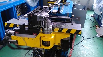 CNC Bender Pipe Bending Machine with Left & Right Head Tube Bending for Curving Steel, Alloy, Brass.