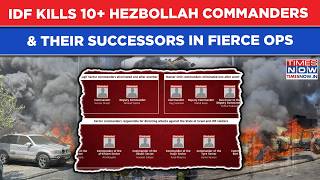 IDF ELIMINATES 10  Hezbollah Field Commanders & Their Successors In Fierce Lebanon Operations