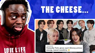 MUSALOVEL1FE Reacts to Stray Kids Compete in a Compliment Battle - Teen Vogue