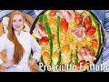 Asparagus & Prosciutto Frittata - EASY Breakfast & Brunch Recipe!