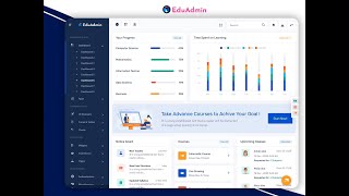 EduAdmin - Education Software Dashboard And Learning Admin Template