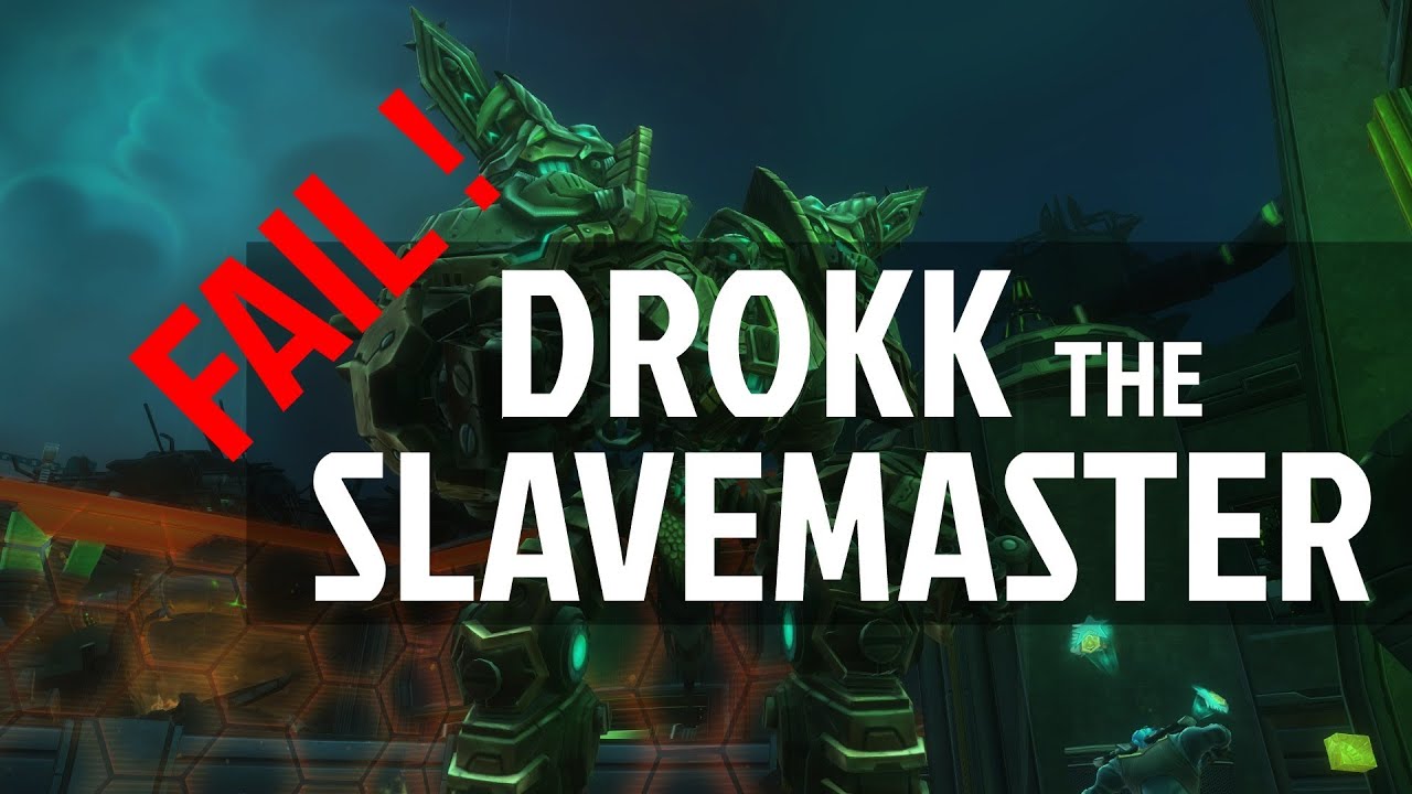 WildStar Fail ! Ruins of Kel Voreth : Drokk the Slavemaster