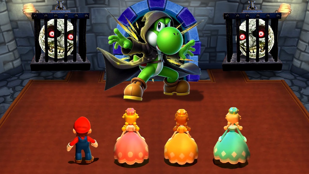 Mario Party 9 Minigames - Mario Vs Peach Vs Daisy Vs Rosalina | Who ...