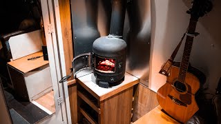 Homemade Wood Burner / Stove From Gas Bottle... How I Made It