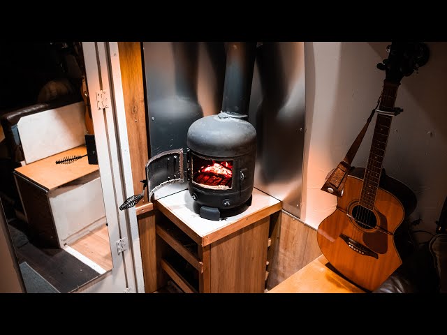 Homemade Wood Burner / Stove From Gas Bottle... How I Made It - YouTube