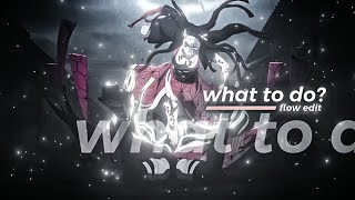「What to do?」Demon Slayer Flow「AMV/EDIT」Alight Motion💥