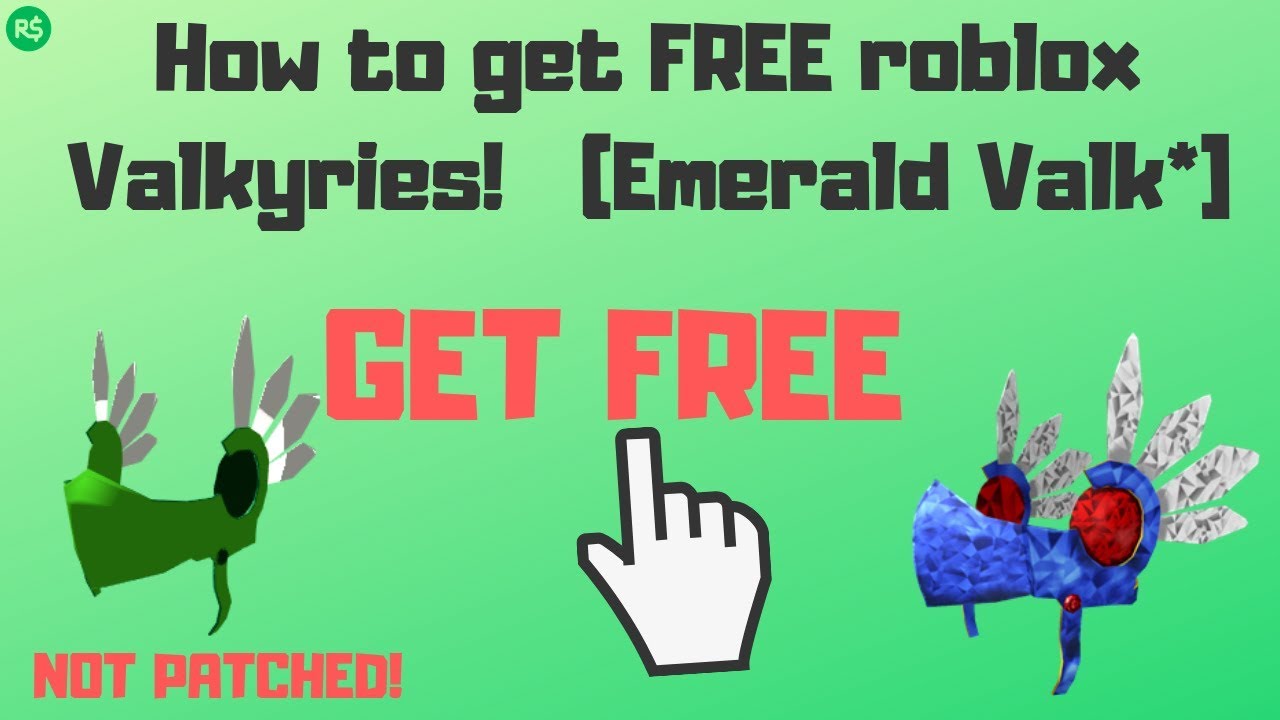 How To Get A Free Roblox Valkyrie Helm 2 Green Red Blue Not Patched Youtube - emerald valkyrie roblox