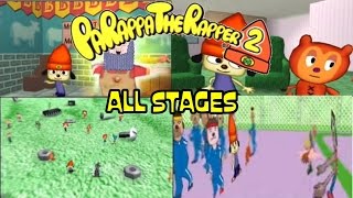 All Stages in Parappa The Rapper 2