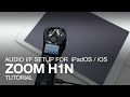 [Recording / Live Streaming] H1n Audio I/F Setup for iPadOS/iOS