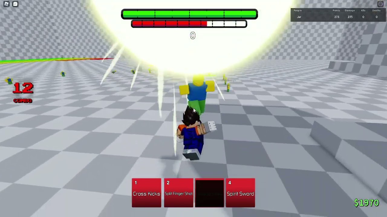 (ABA) Goofy ahh vegito combo (true?) 