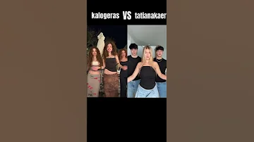 Kalogeras Vs Tatianakaer 2025 Mashup Tiktok Dance Trending Shorts 