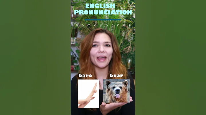 English Pronunciation - homophones #english #pronunciation #vocabulary #shorts #britishenglish