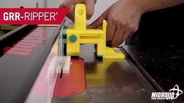 #1 Best-Selling Table Saw Accessory and Adjustable Pushblock | The GRR-RIPPER by MICROJIG