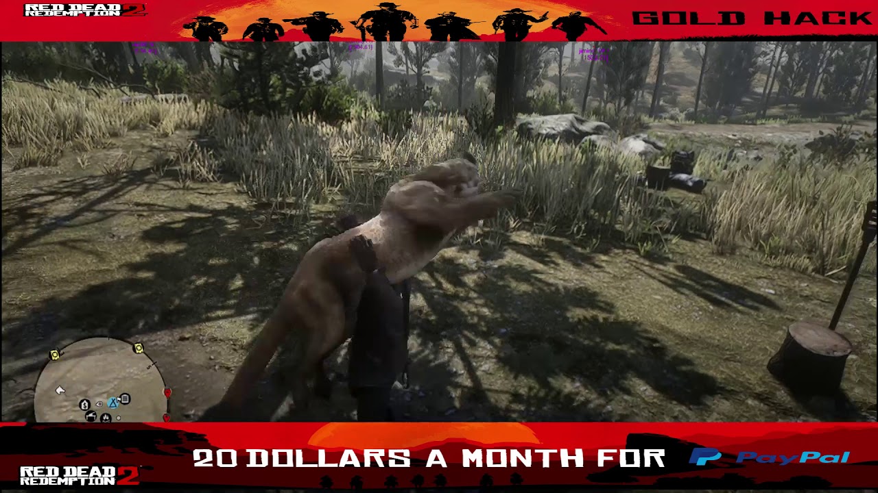 RDR2:O MOD MENU - YouTube