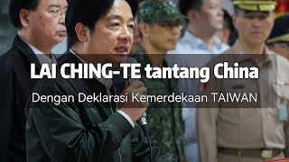 Pidato Pelantikan Lai Ching te Menyatakan Kemerdekaan Taiwan