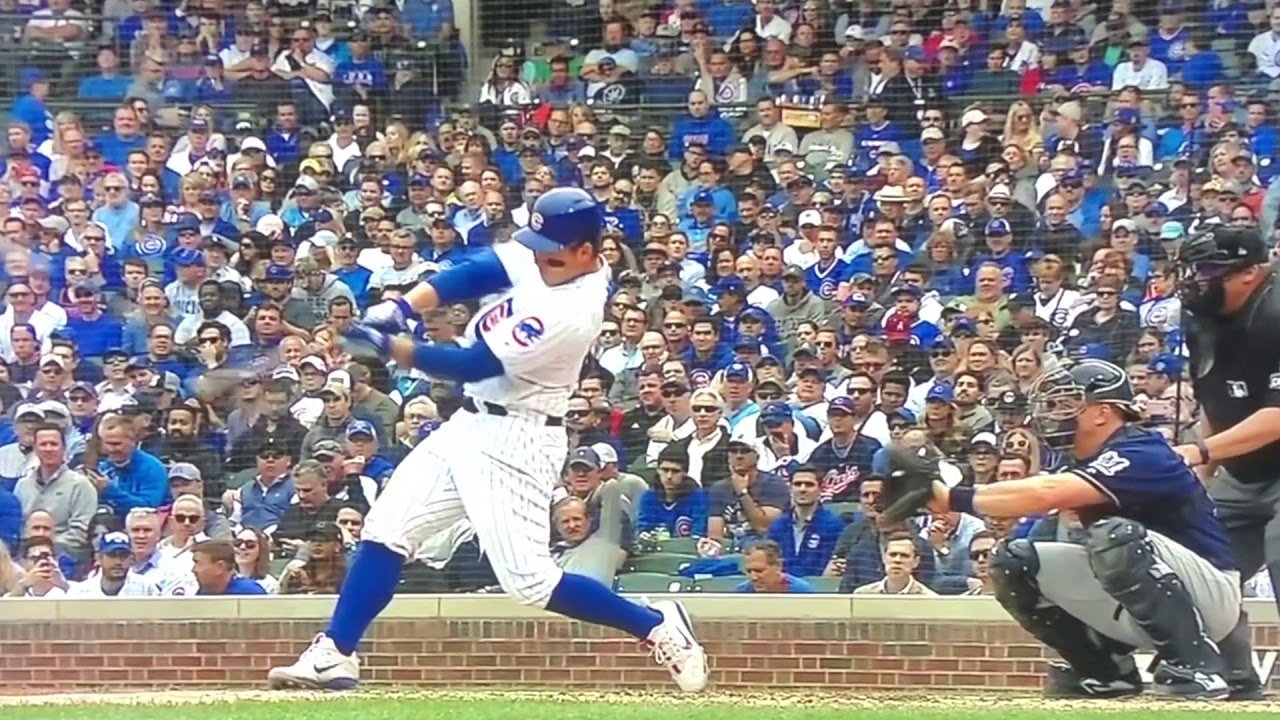 Anthony Rizzo Slow Motion Swing 