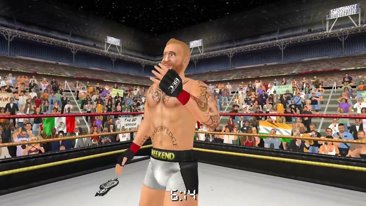I Try to Survive on five Multiple Opponents on Wrestling Empire | Middleweight Championship