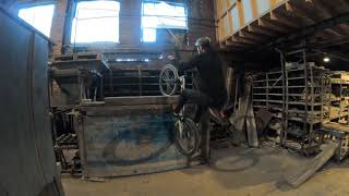 Jack Carthy indoor training session