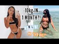 HOW I LOST 10KG IN 1 MONTH! (& FOR FREE)