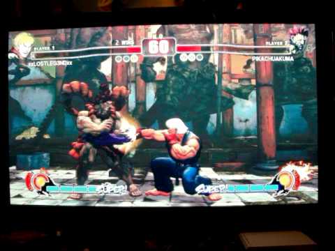 xxLOSTLEG3NDxx ( KEN ) VS JR RODRIGUEZ ( AKUMA ) STREET FIGHTER IV ON XBOX 360 GAME 5 OF 13