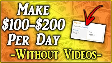 How To Make $100 To $200 Per Day On YouTube Without Recording Videos (NEW)