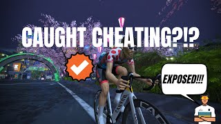 WAS HE CHEATING?!? - Zwift Racing