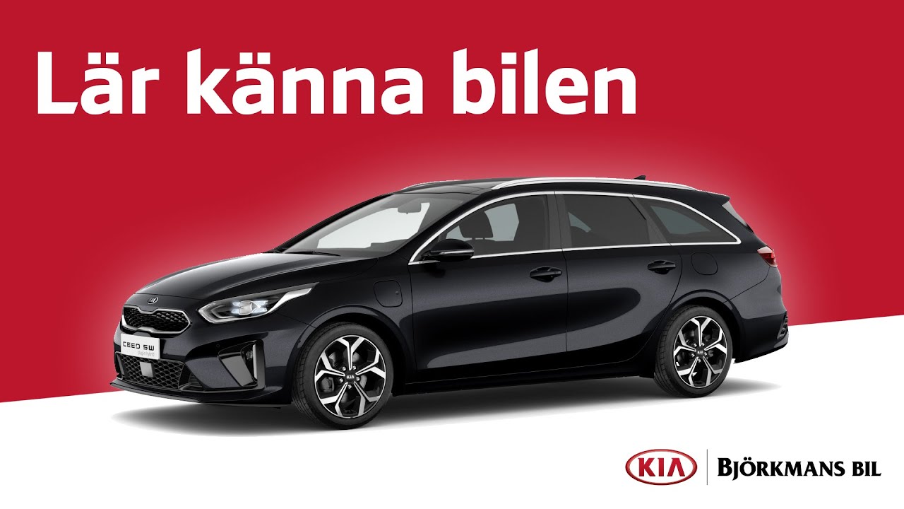 Lär känna bilen: Kia Ceed SW Plug-In Hybrid Advance Plus