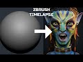 Neytiri - Avatar Fan Art Timelapse - ZBrush